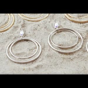 Luca & Danni dangle hoops